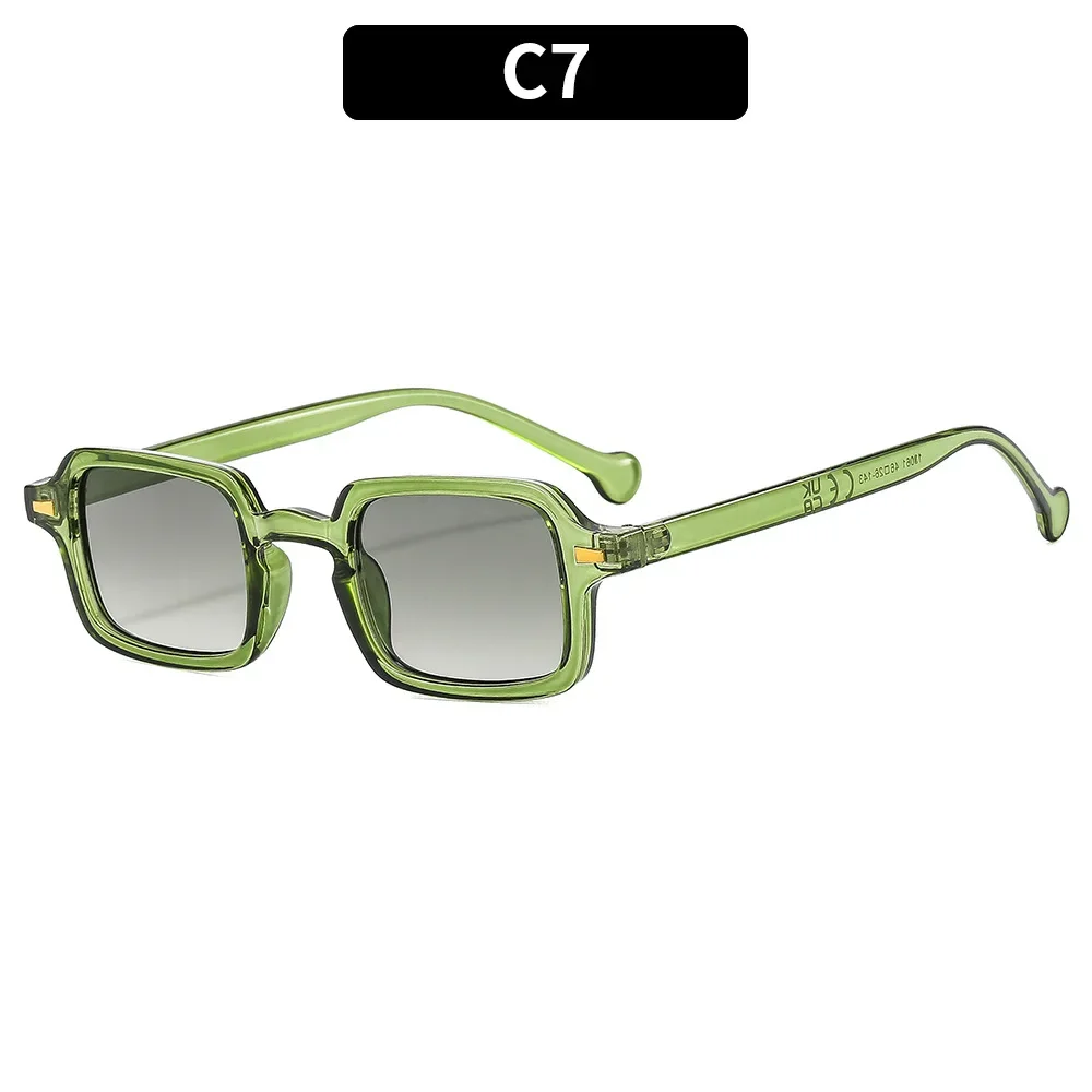 Luxury Vintage Rectangle Sunglasses