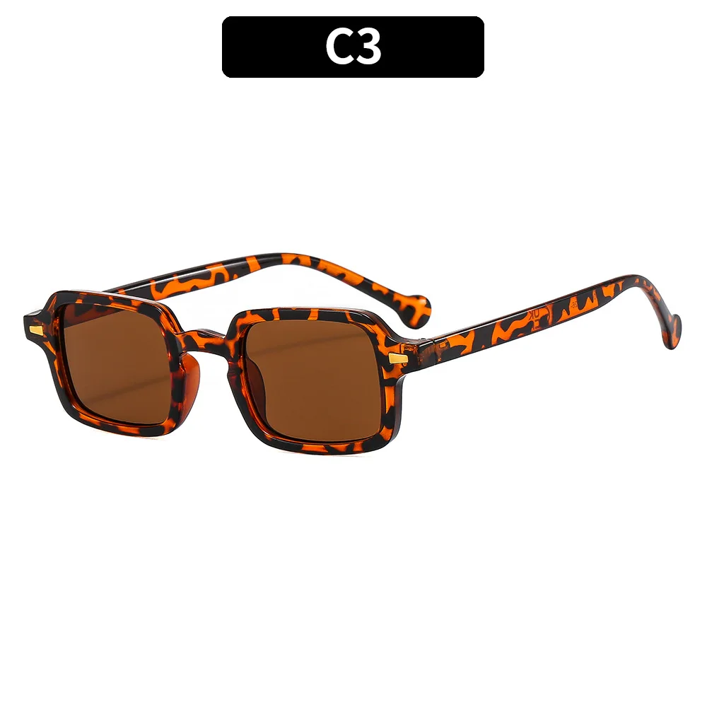 Luxury Vintage Rectangle Sunglasses