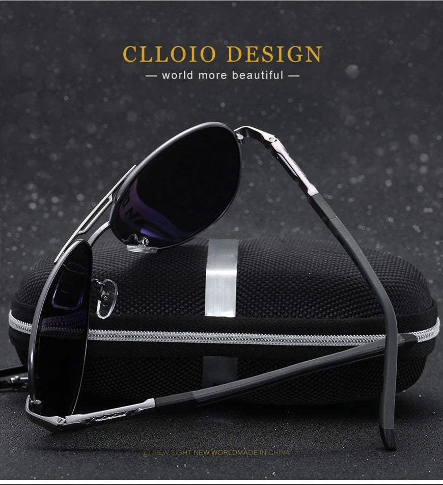 Aluminum Pilot Sunglasses