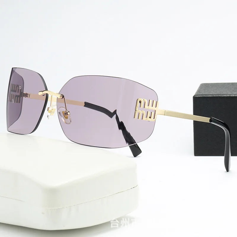 Curved One-Piece Shield Sunglasses