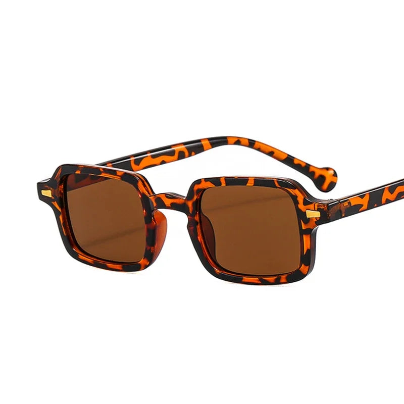 Luxury Vintage Rectangle Sunglasses