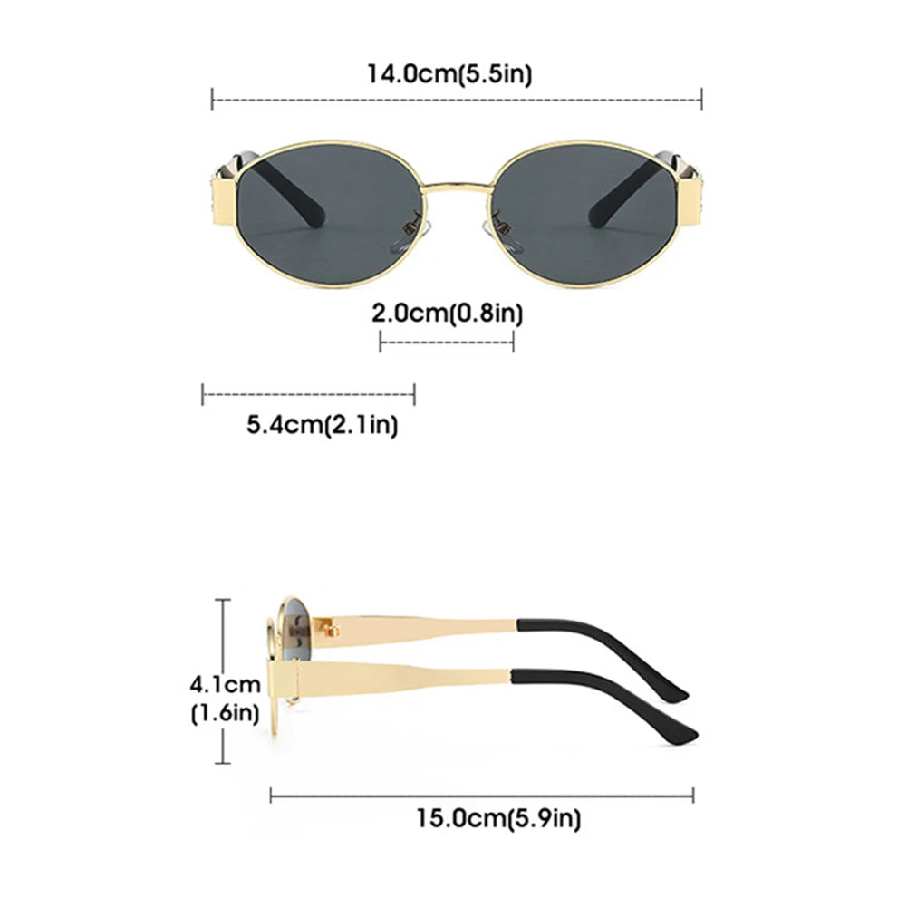 Classic Metal Sunglasses