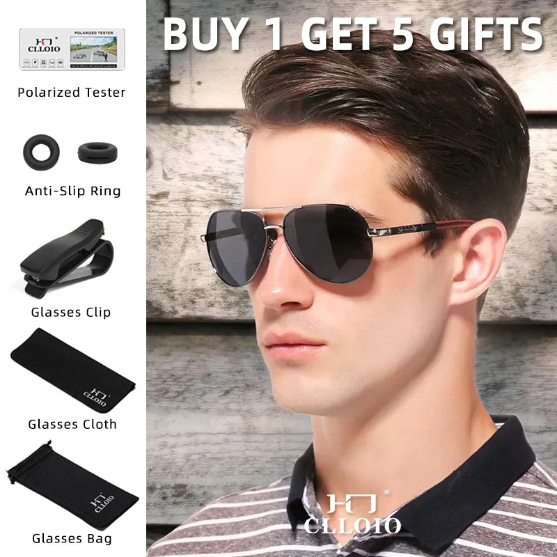 Aluminum Pilot Sunglasses