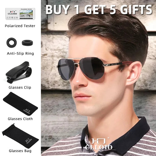 Aluminum Pilot Sunglasses