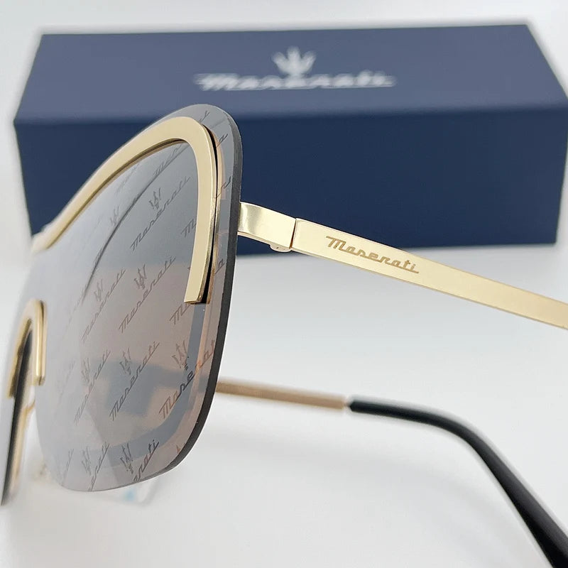 Luxury Frameless Metal Sunglasses