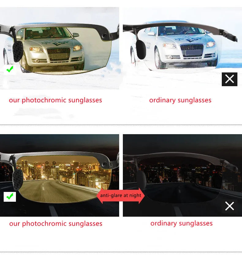 Day/Night Polarized Driving Glasses