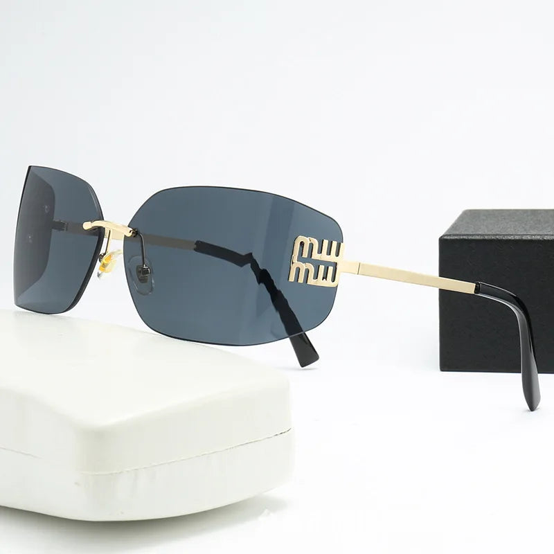 Curved One-Piece Shield Sunglasses