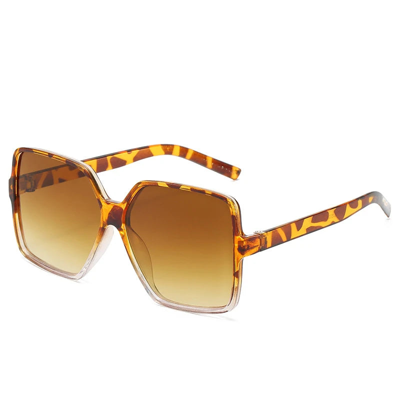 Oversized Vintage Square Sunglasses