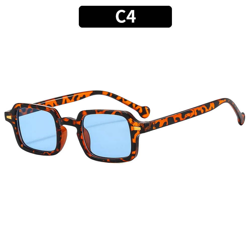 Luxury Vintage Rectangle Sunglasses