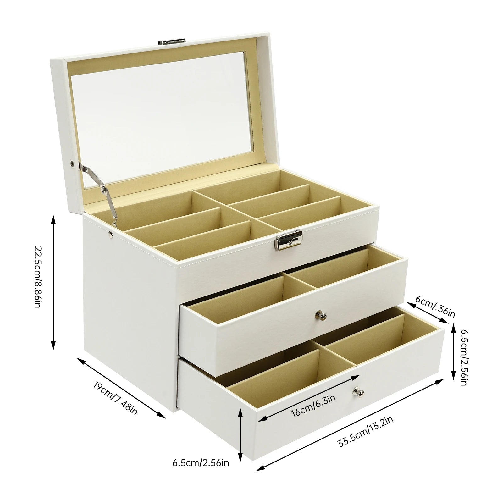 3-Tier Sunglasses Storage Box