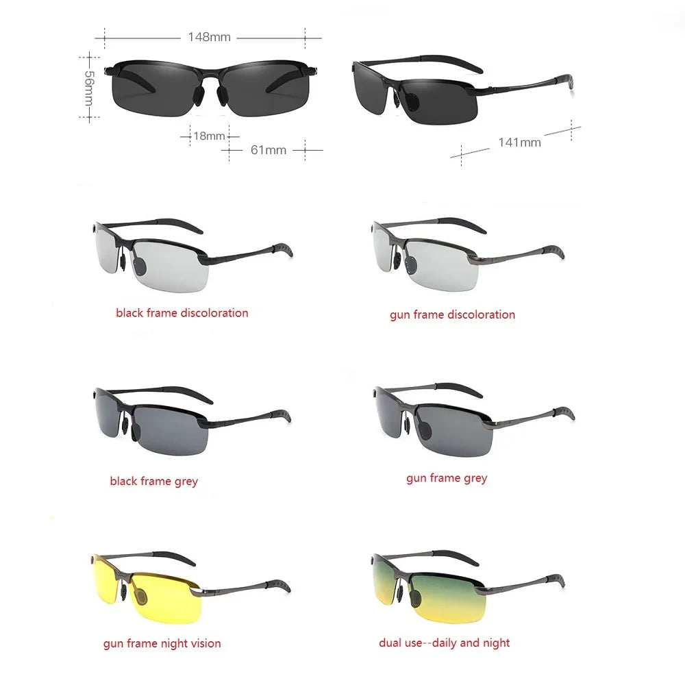 Day/Night Polarized Driving Glasses