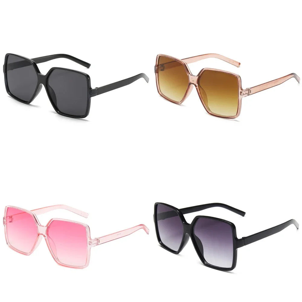 Oversized Vintage Square Sunglasses