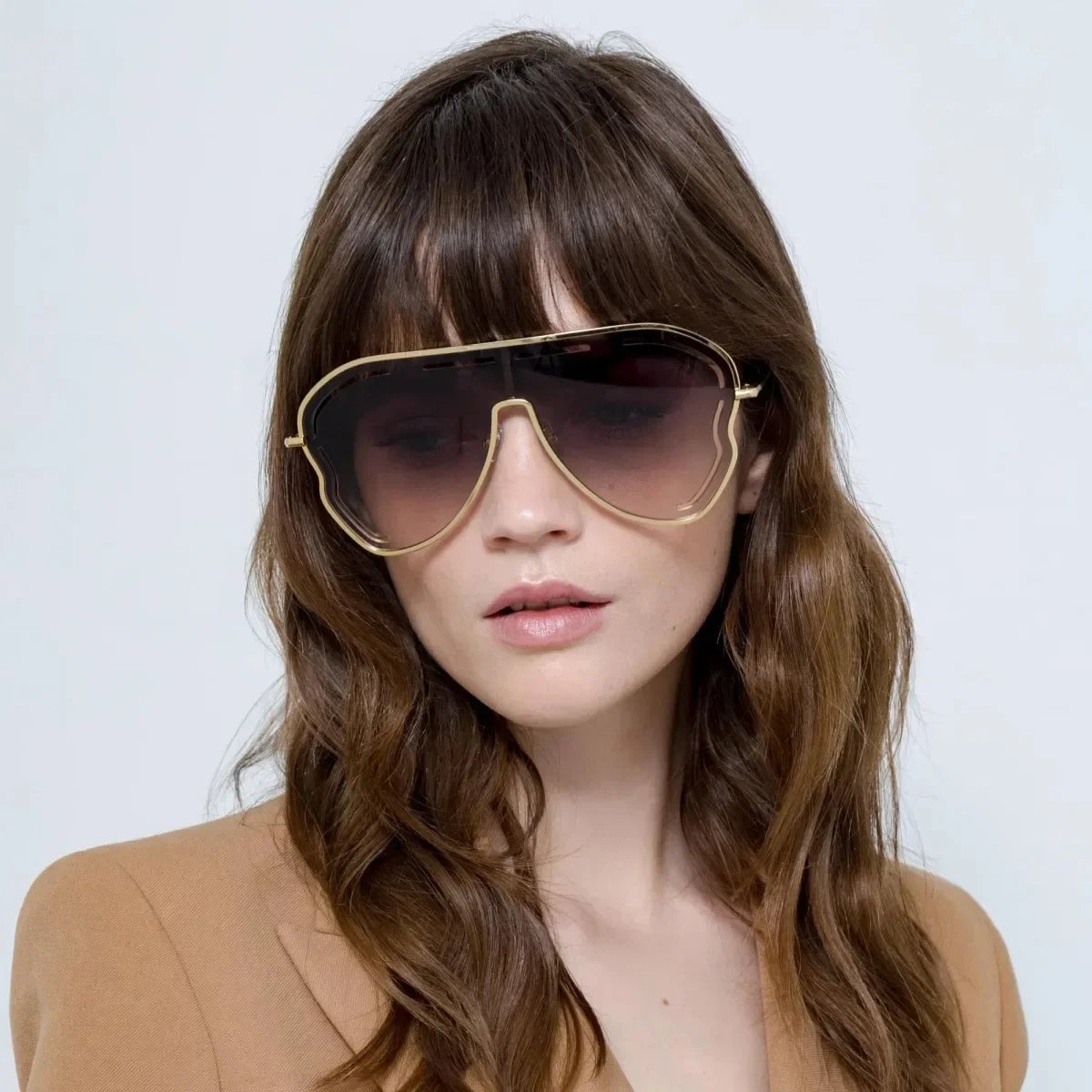 Special-Shaped Oversized Sunglasses