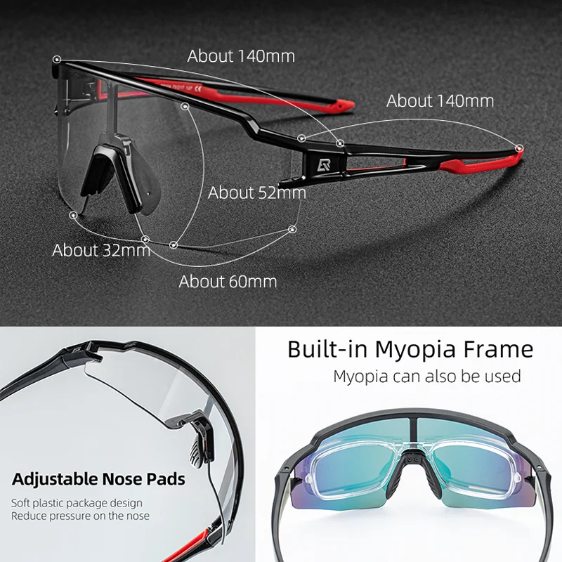 ROCKBROS Photochromic Cycling Glasses