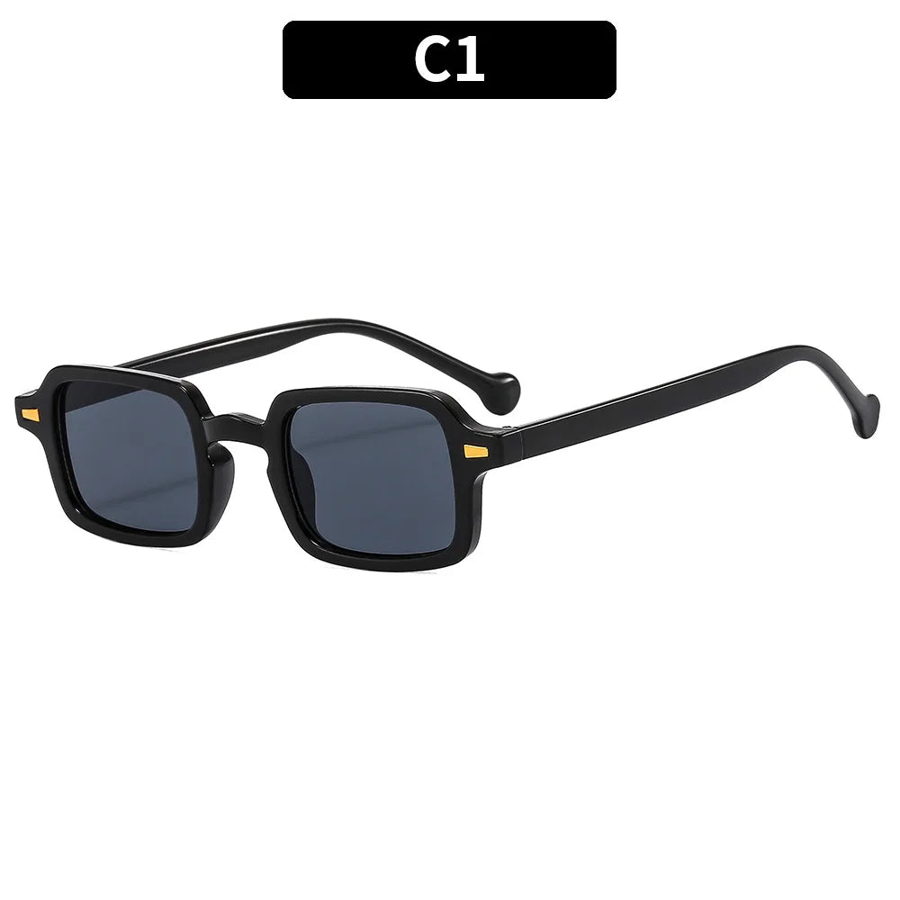 Luxury Vintage Rectangle Sunglasses