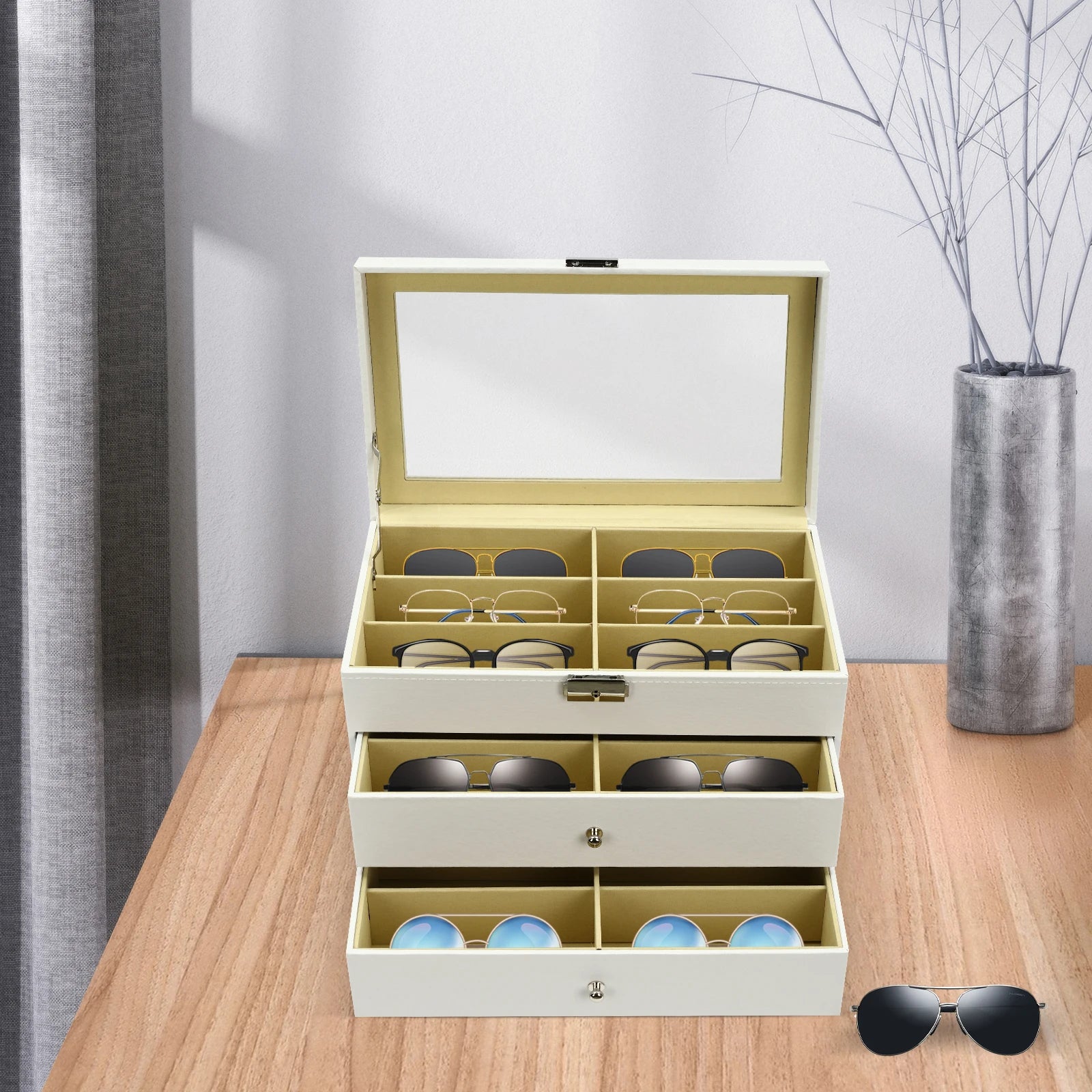 3-Tier Sunglasses Storage Box