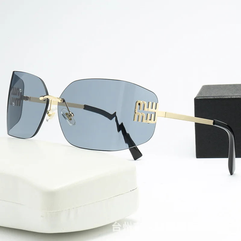 Curved One-Piece Shield Sunglasses