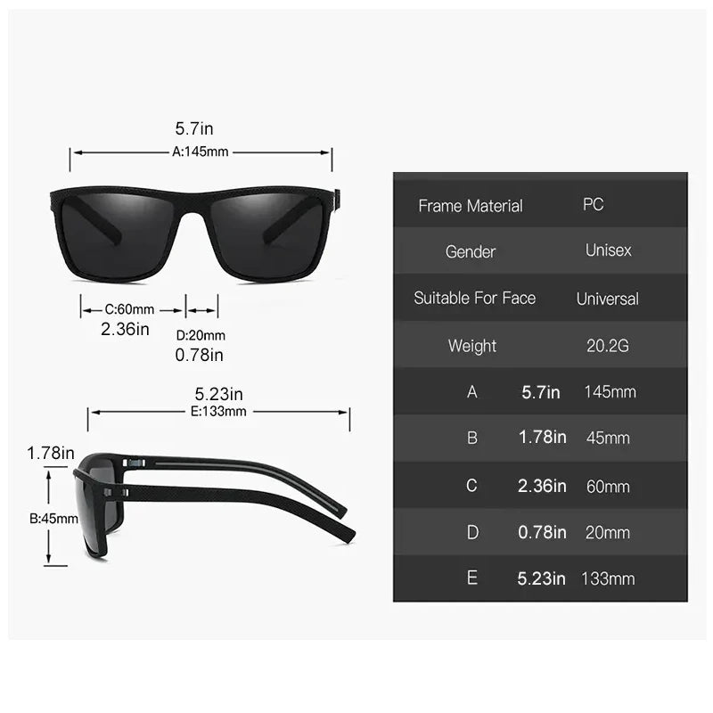 Polarized Square Shades