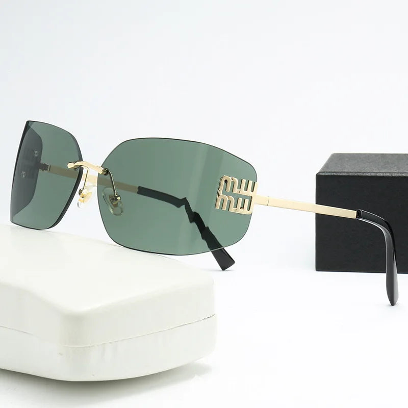 Curved One-Piece Shield Sunglasses