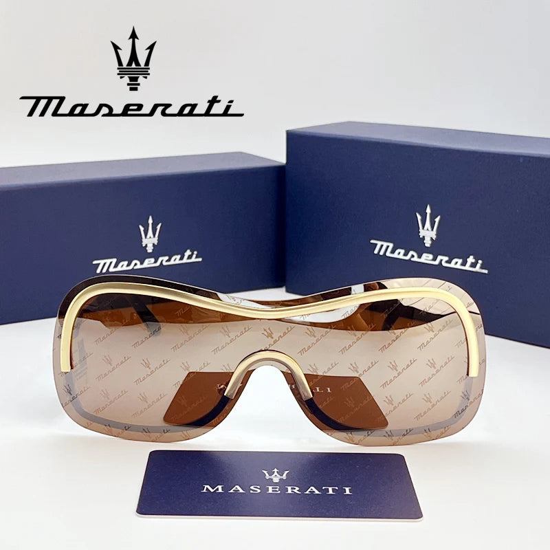 Luxury Frameless Metal Sunglasses