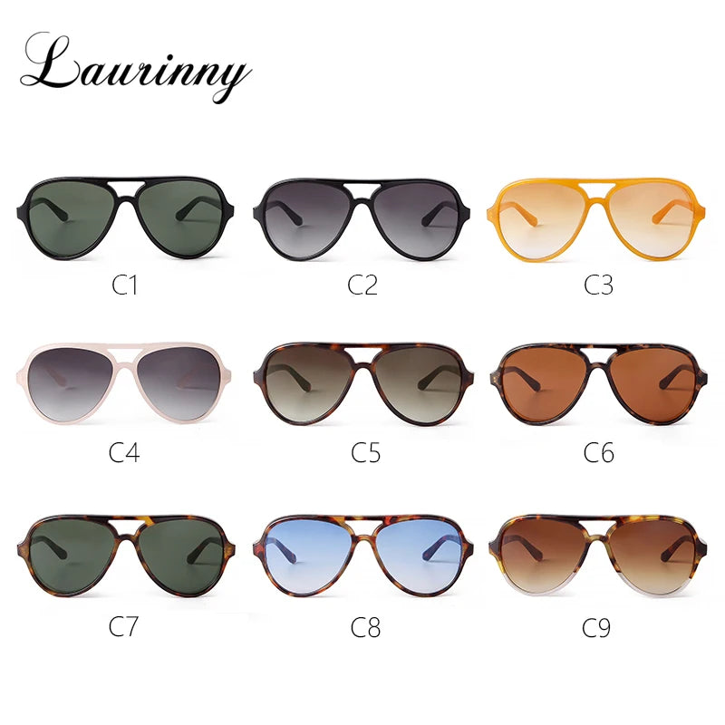 Tortoiseshell Gradient Aviators