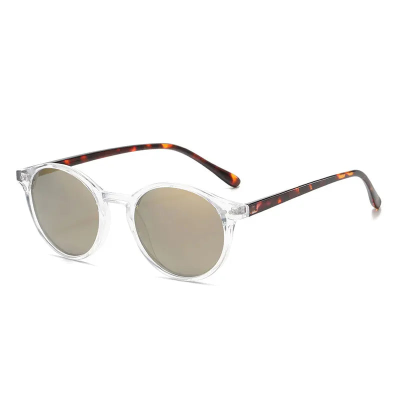 Retro Round Polarized Sunglasses