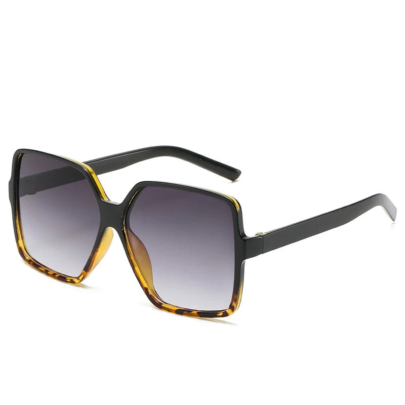 Oversized Vintage Square Sunglasses