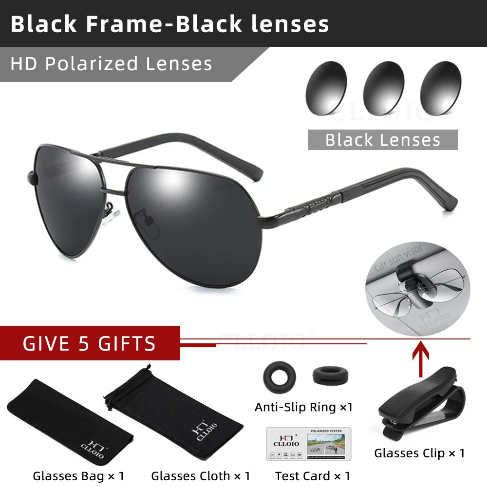 Aluminum Pilot Sunglasses